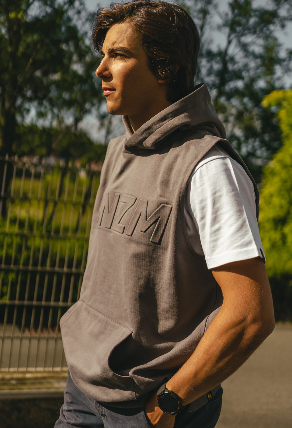 M-Boss sleeveless grey