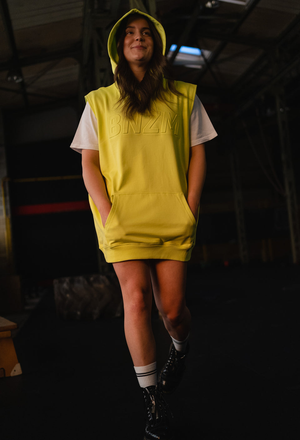 M-Boss sleeveless flash lime