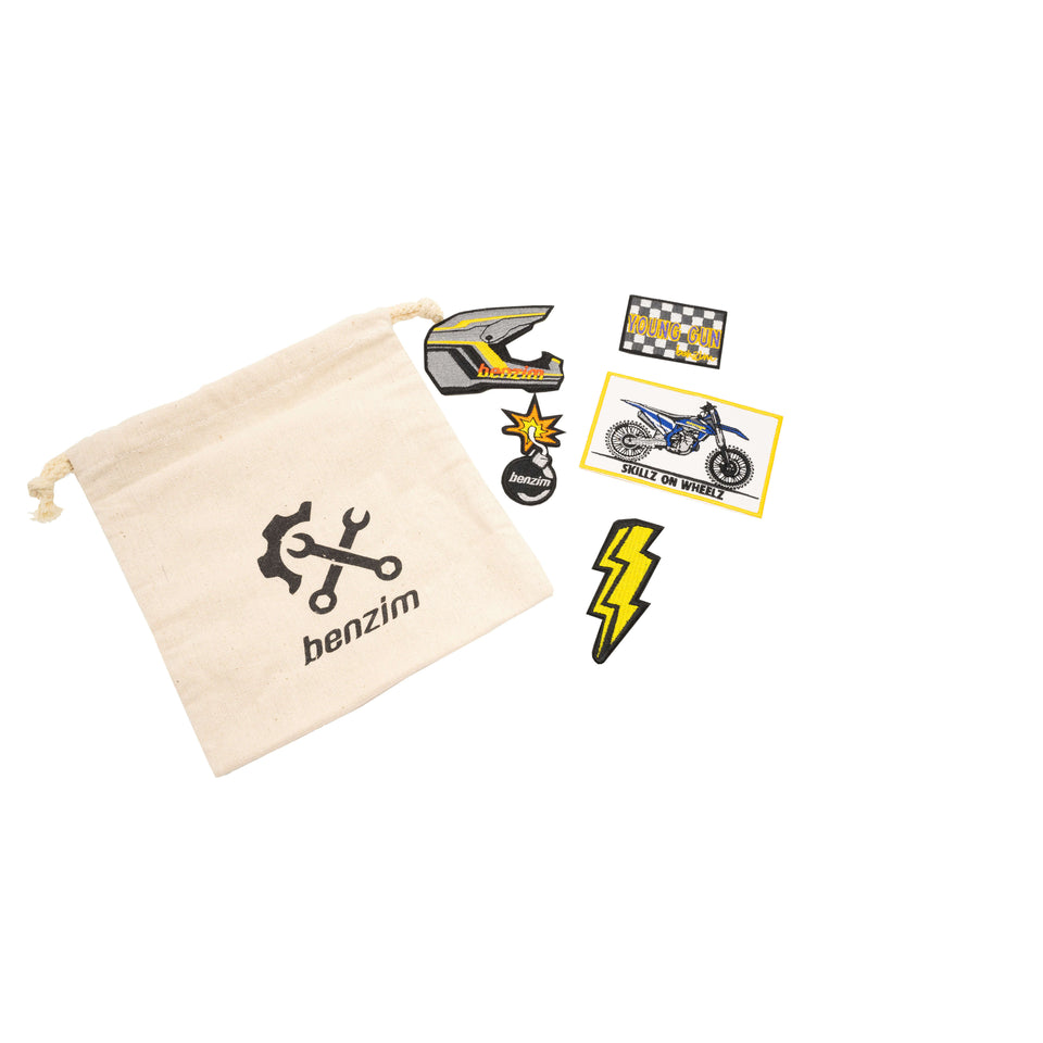 Patches SET 2: “SKILLZ ON WHEELZ”