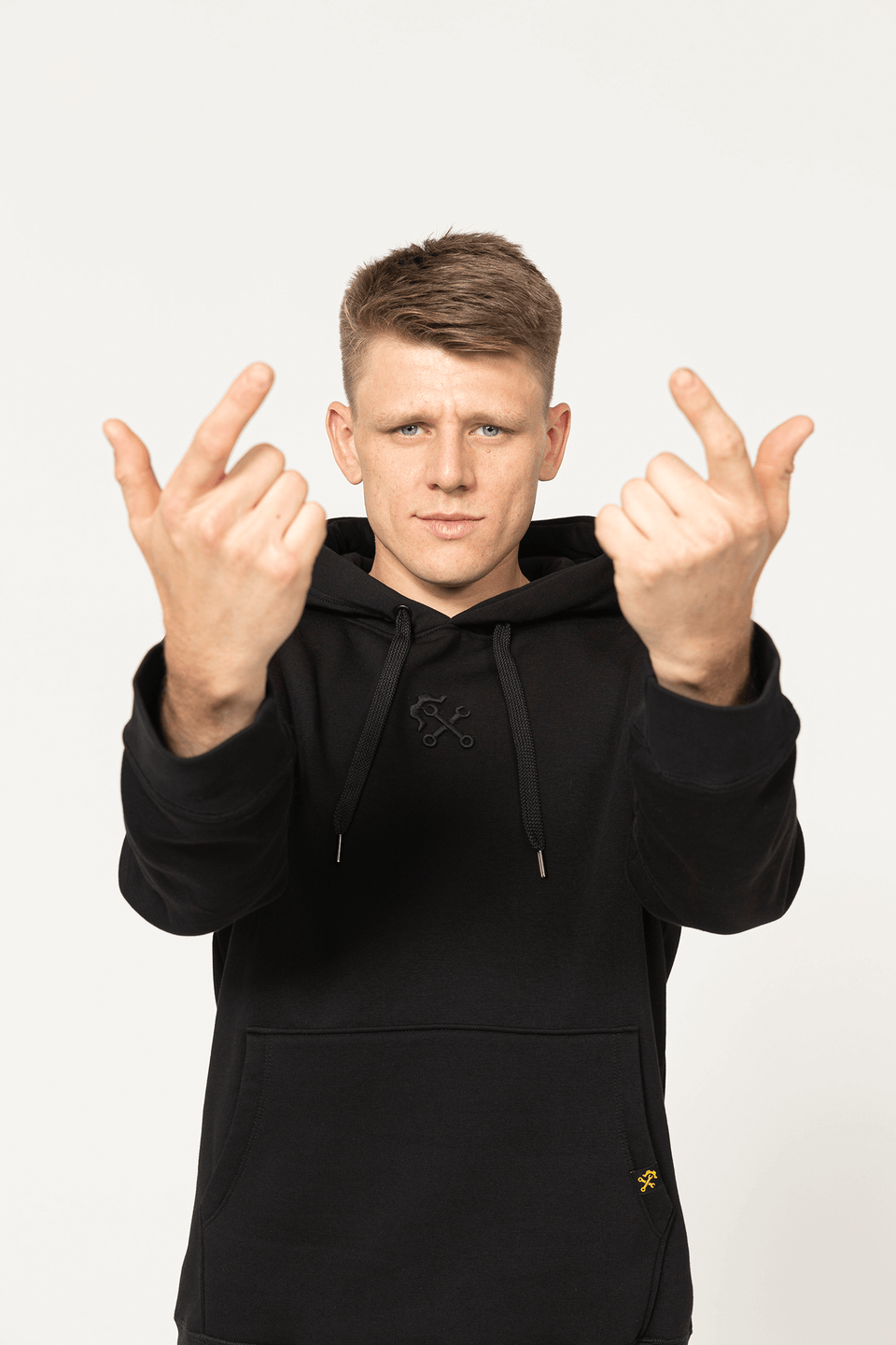 Hoodie Farbe Schwarz für Motocross von benzim an Stefan Ekerold